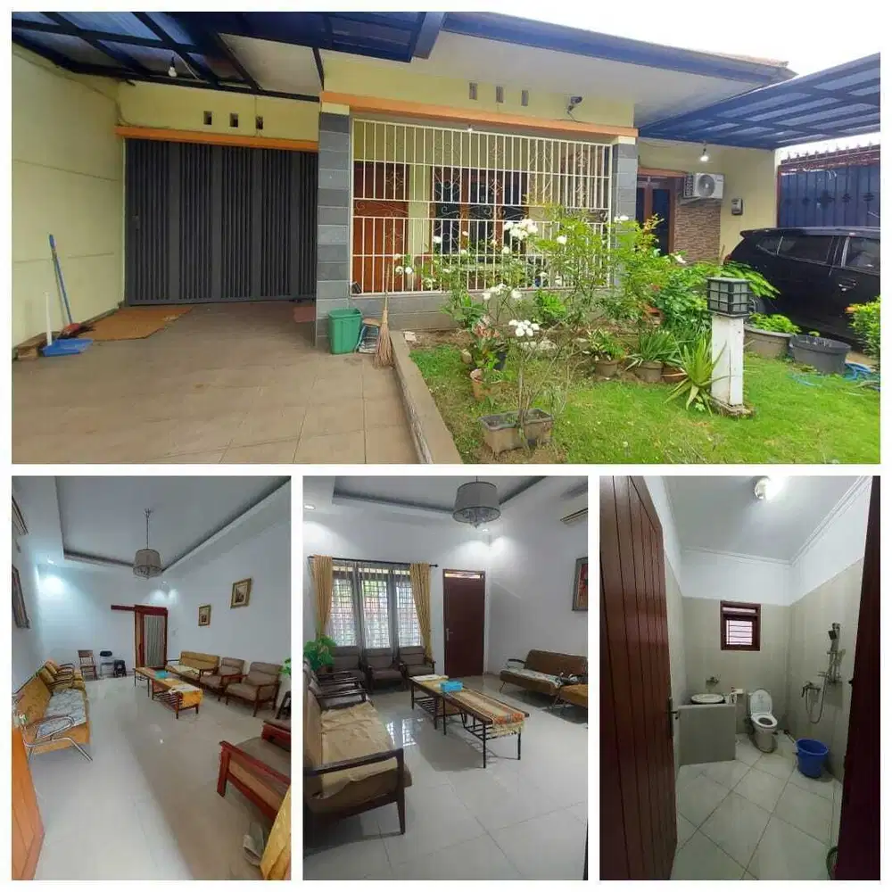 murah rumah luas 258/200 harga2,9m di pusat kota bandung turangga