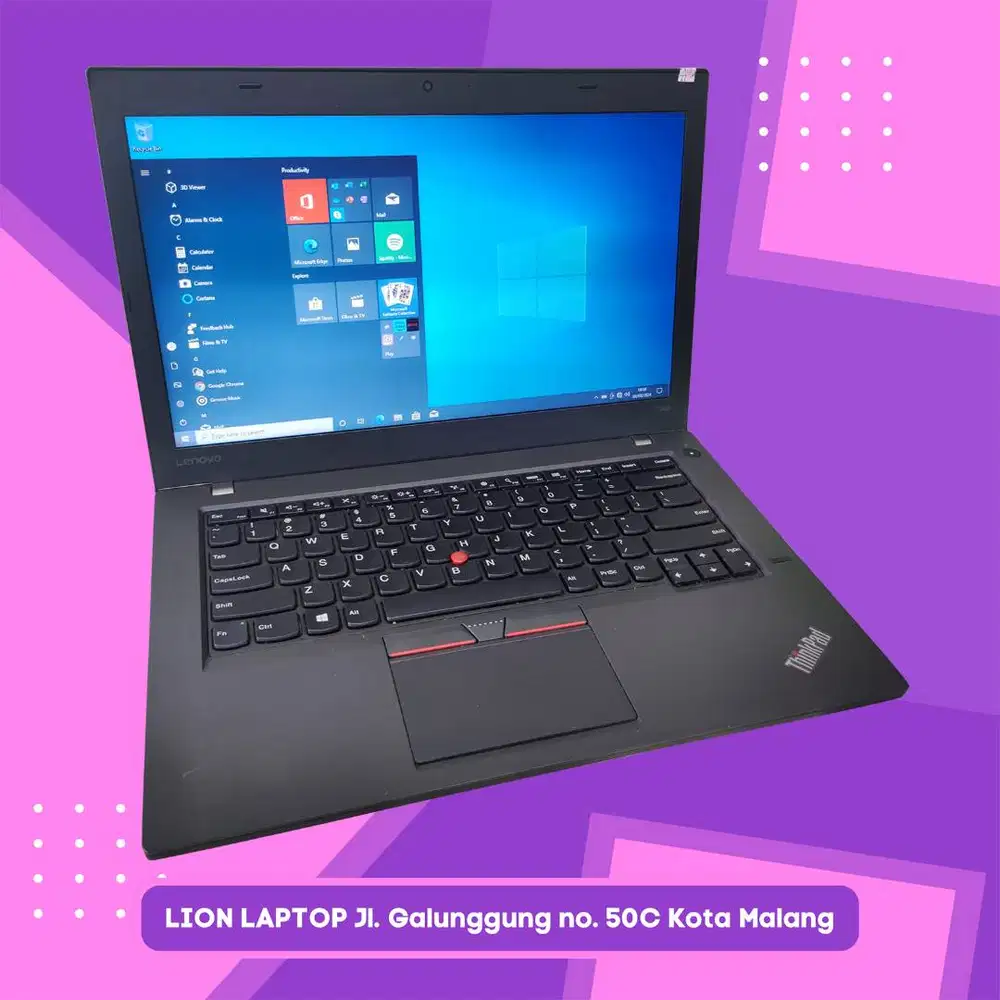 RAM 8GB Core i5 SSD 256GB Lenovo Thinkpad T460 [25|09]