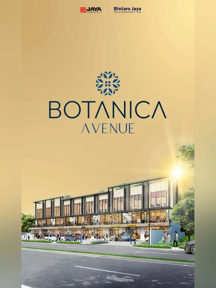 Ruko Baru Bontanica Avenue Bintaro Jaya dekat Gerbang Tol Parigi