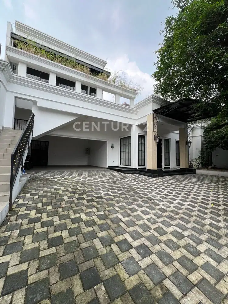 Rumah Mewah Klasik Indonesia Furnished Di Kemang Jaksel S8936