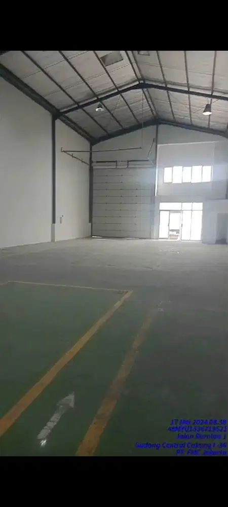 Disewakan Gudang Central Cakung Luas Tanah 360m