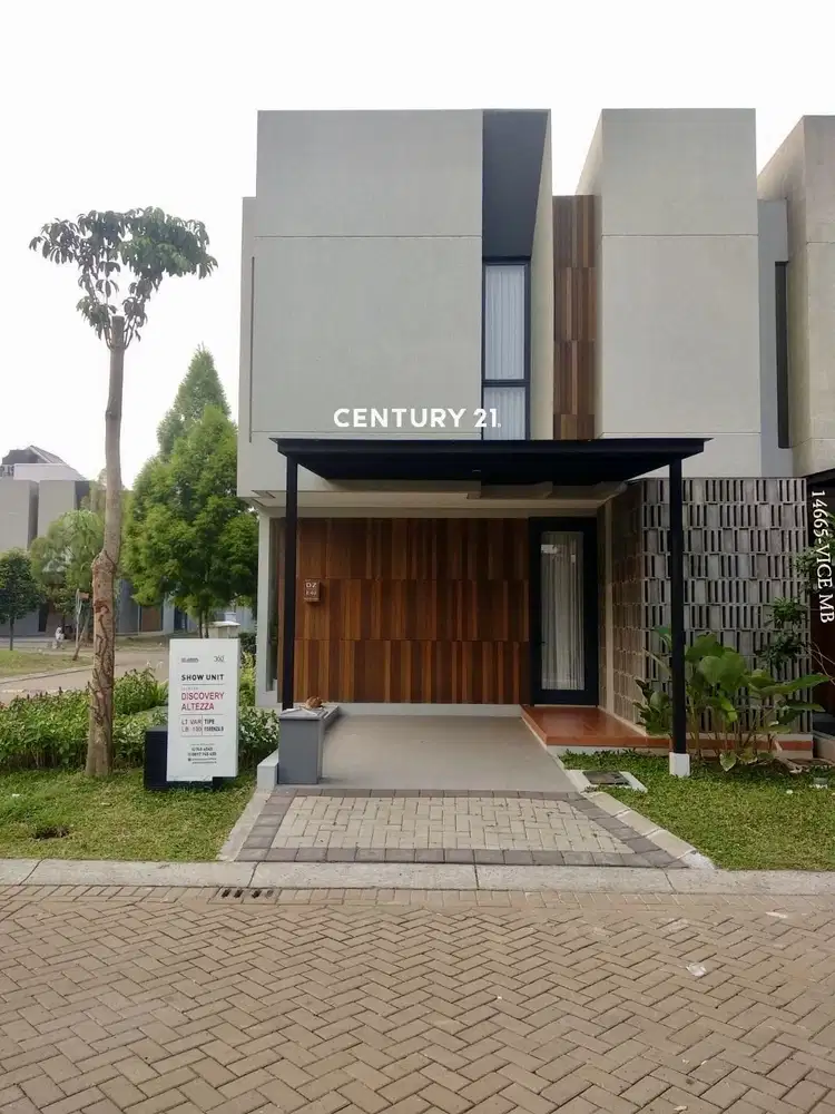 Rumah Hook Full Furnished Discovery Altezza Bintaro Jaya #233219