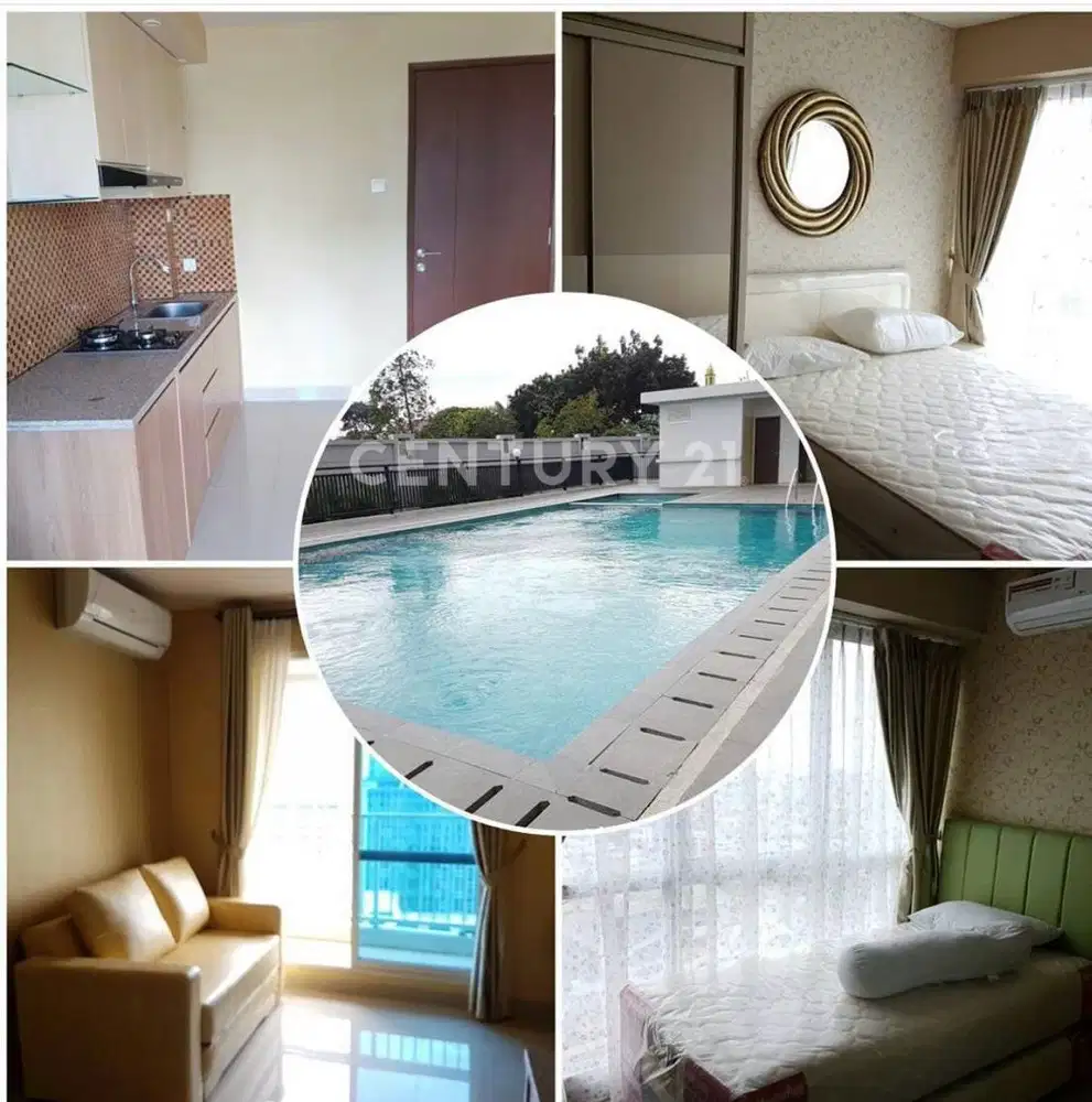 BU Apartemen Calia 2BR Furnished Lantai 23 View Bellaterra