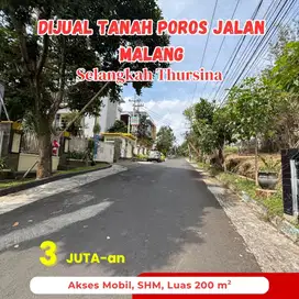 Tanah Strategis Dekat Pondok Thursina & Kampus UMM – Malang