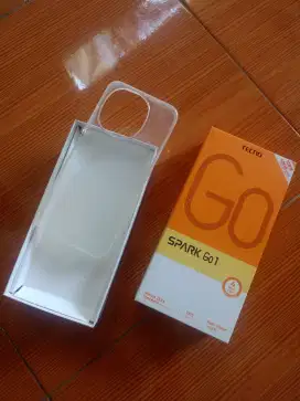 HP murah kondisi istimewa baru sebulan jarang dipakai Tecno Spark Go 1
