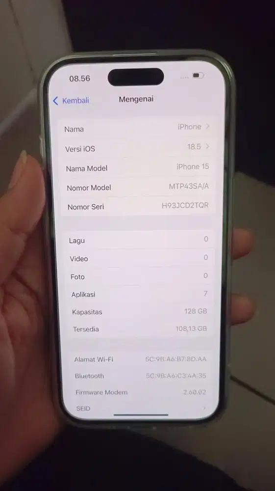 Iphone 15 Blue 128Gb Resmi Bli Bli