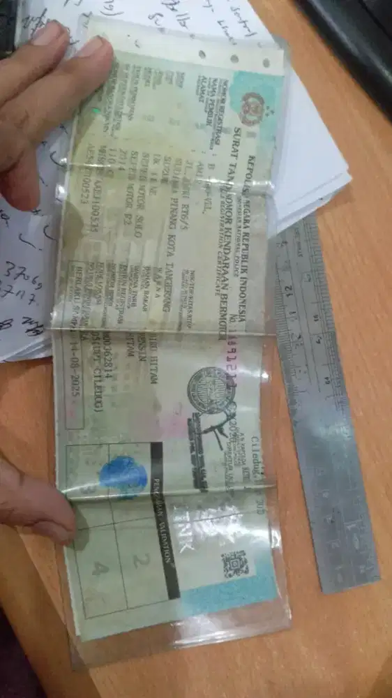 Di jual sepeda motor suzuki