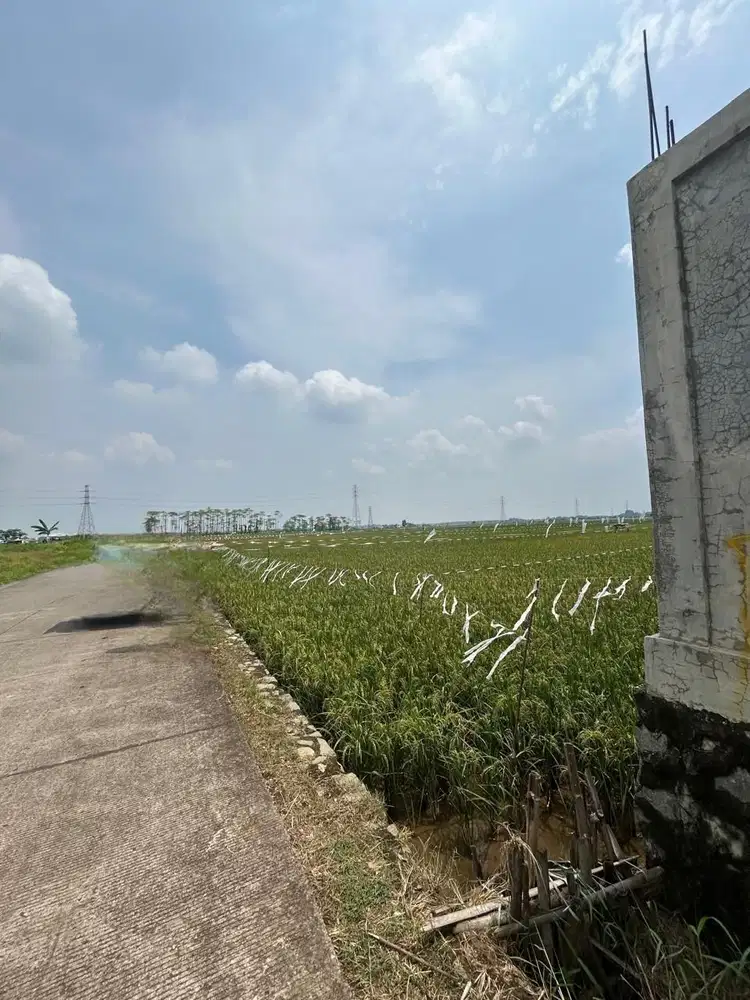 Tanah Strategis . 6848  M2 . Karawan Barat  . Zona Industri