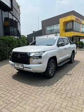 MITSUBISHI TRITON 2.4 DOUBLE CABIN 4X4 AWD AT 2024 PUTIH PROMO MURAH