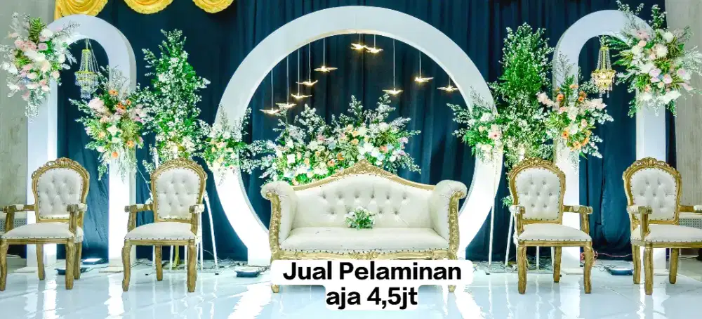 Paket wedding / pernikahan murah Jual Tenda / Pelaminan / backdrop