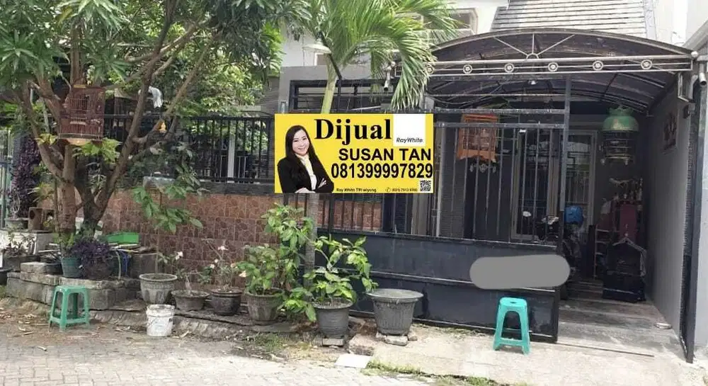 DIJUAL RUMAH BABATAN MUKTI BLOK DEPAN