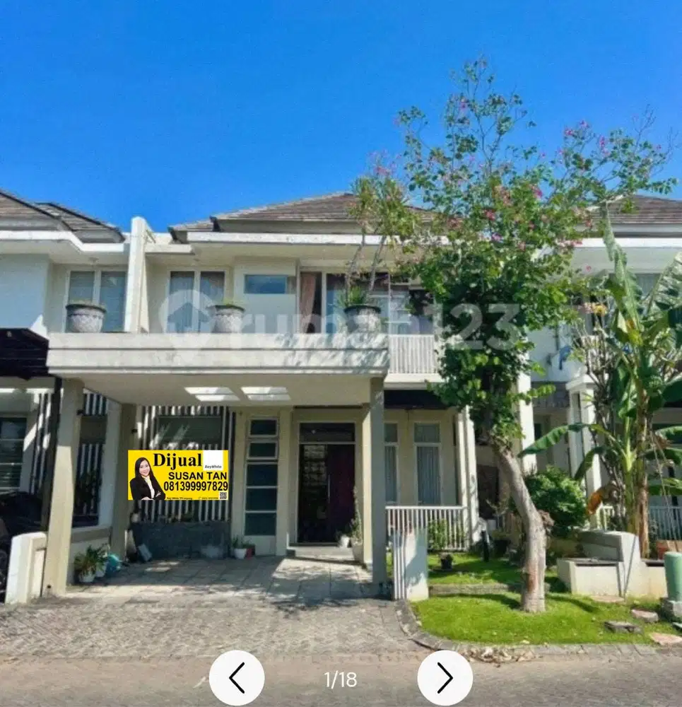 Dijual Rumah Royal Residence Cluster Addington Wiyung Surabaya