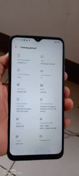 Realme c15.   3/64. Lcet2 pmkyan ja