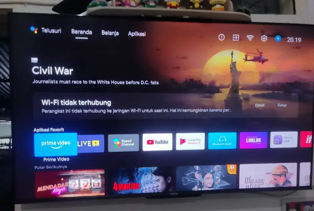 Realme google TV 50 inch 4K UHD MULUSSSSSSSSSSSSS