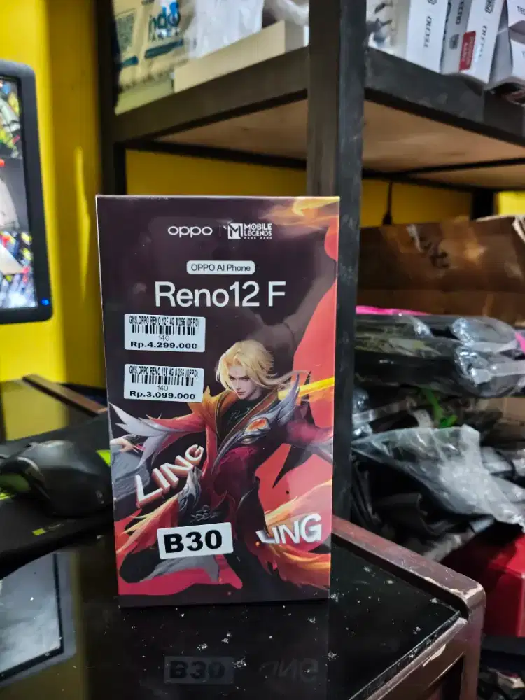 Oppo Reno 12f garansi resmi 1 tahun Atlantis dahsyat