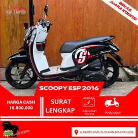 SCOOPY ESP 2016 PAJAK AKTIF MULUS SIAP PAKE