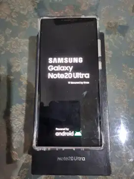 Samsung note 20 ultra ram 8/256gb garansi sein mulus fullset spt baru