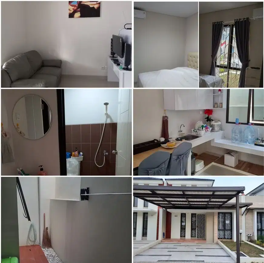 Disewa Rumah Full Furnish Perumahan Citra Raya Cluster Carona Park