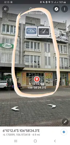 Dijual cepat ruko bouleverd harapan indah bekasi