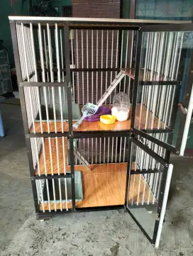 Kandang kucing tingkat