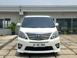 Toyota Alphard SC 2.4 AT. PS.Tahun 2013. Putih. Low km. Perfect cond
