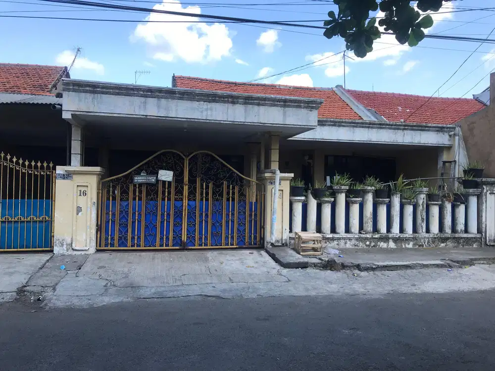 DIJUAL RUNAH KOMERSIAL RUNGKUT COCOK UNTUK DIBANGUN RUKO/TEMPAT USAHA