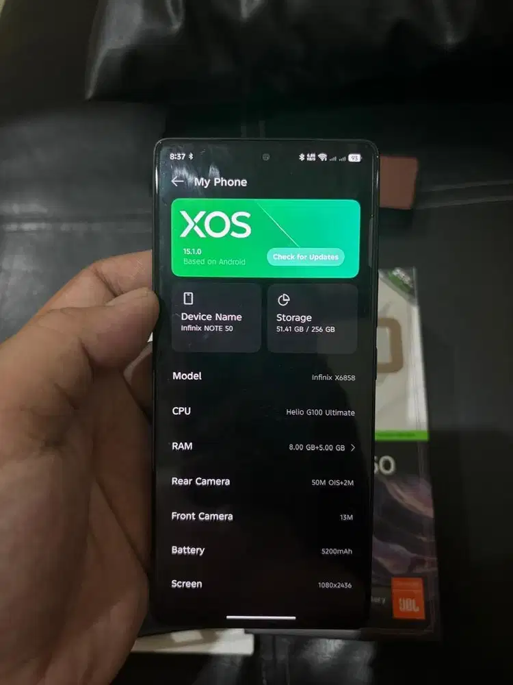 INFINIX NOTE 50 8/256