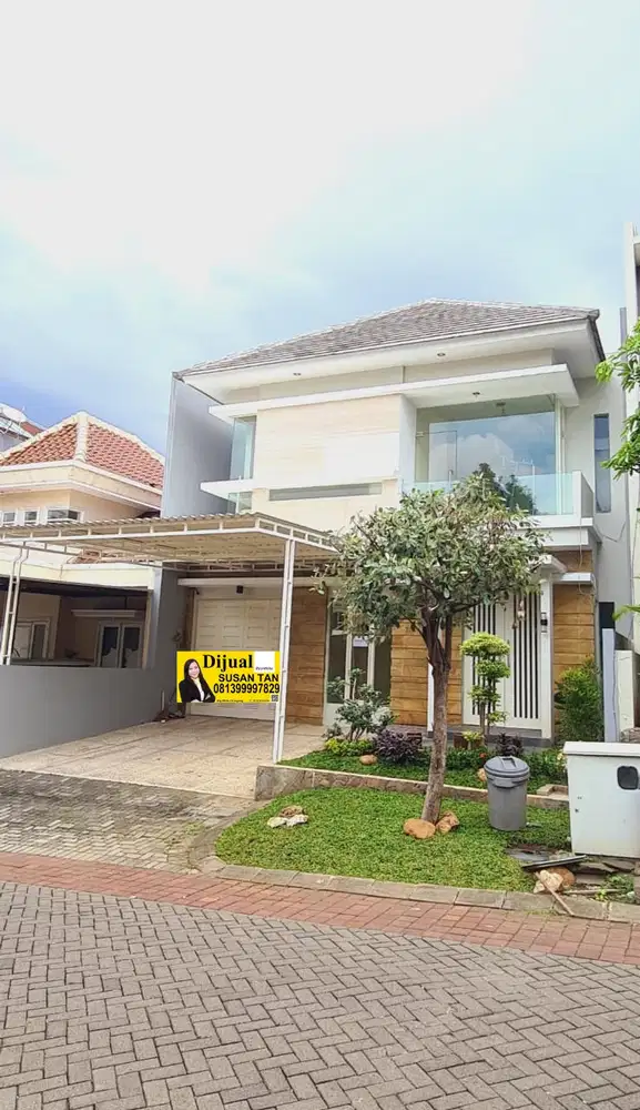 Rumah siap huni furnish SOUTH EMERALD MANSION CITRALAND Surabaya Barat