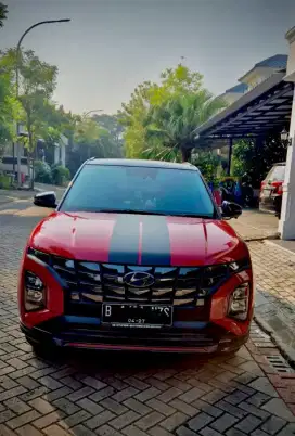 Jual murah Hyundai Creta Prime Two Tone 2022 Terawat