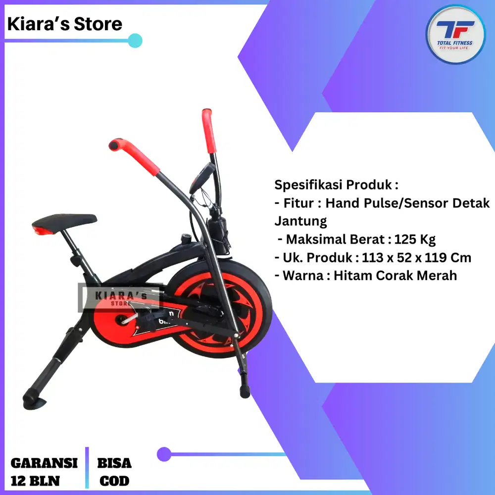 Alat Fitness Sepeda Statis Platinum Bike
