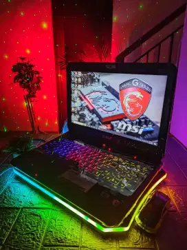 Laptop Design MSI DOMINATOR Core i7 Ram 20gb Ssd+Hdd Vga Nvidia COD