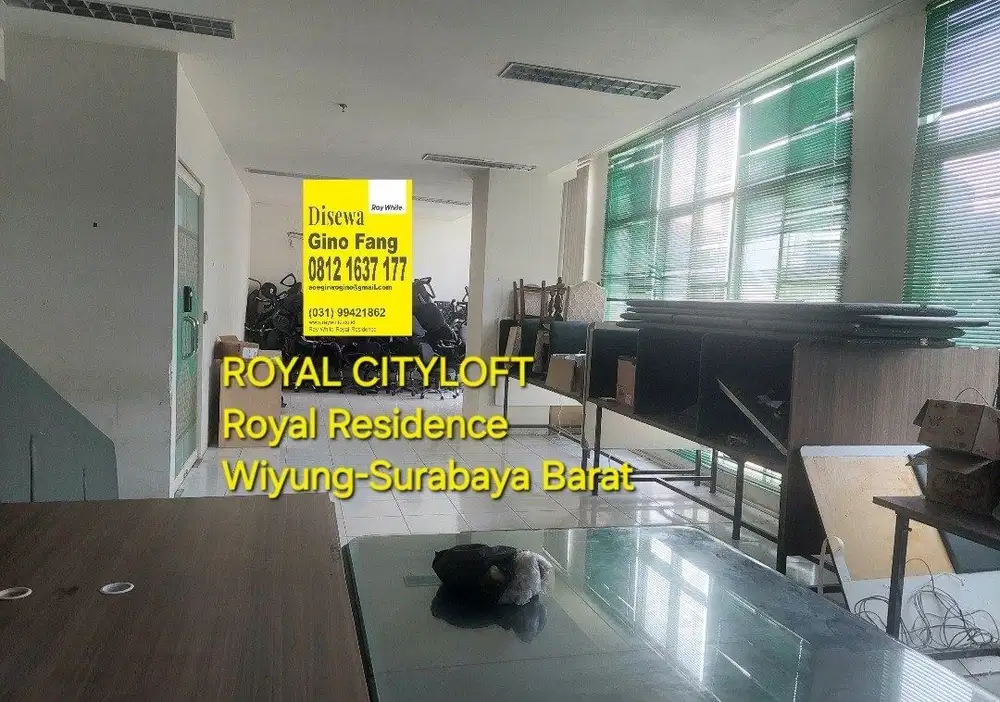 Disewa Ruang Office Royal Residence Cityloft  Wiyung-Surabaya Barat