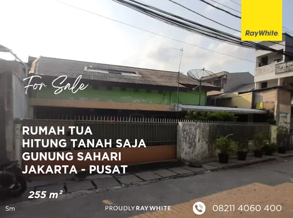 Rumah Murah - Gunung Sahari - 255 m²