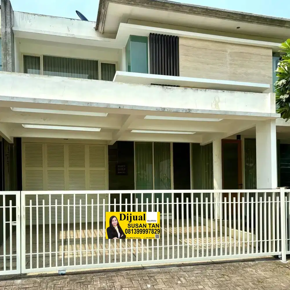 DIJUAL RUMAH 2 LANTAI CITRALAND UTAMA BUKIT GOLF SIAP HUNI