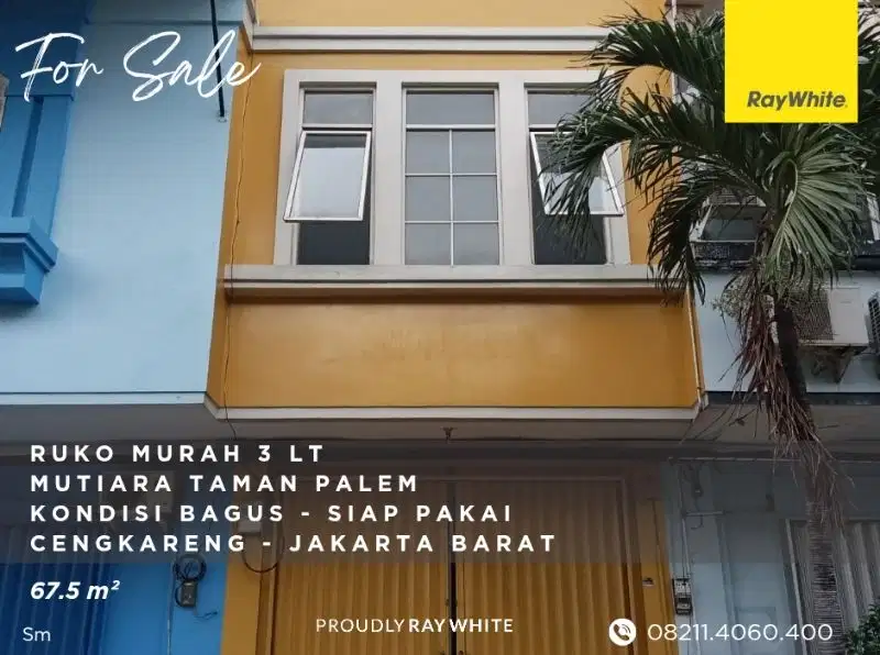 Ruko Murah- Mutiara Taman Palem