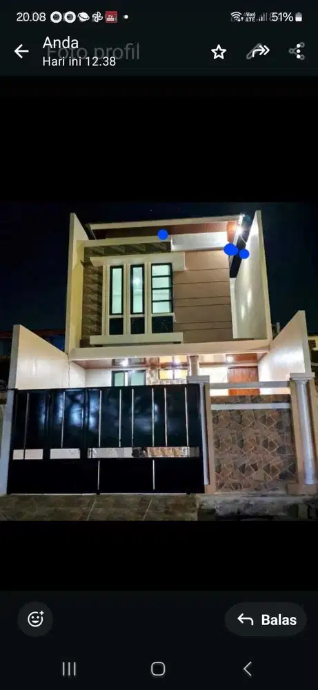 Dijual Rumah Baru Gress Darmo Indah Selatan