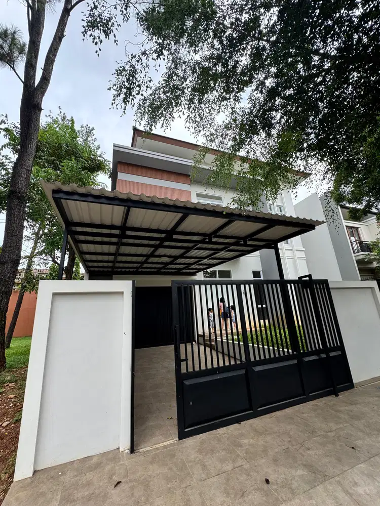 Rumah Baru Minimalis 2 Lantai Siap Huni di Giri Loka BSD Dekat Tol