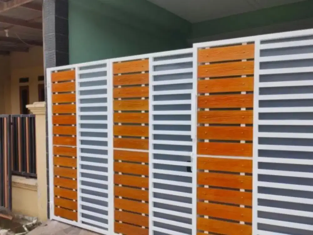 Pagar minimalis grc