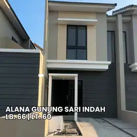 Rumah Baru Surabaya Dijual di Alana Gunung Sari Indah Wiyung