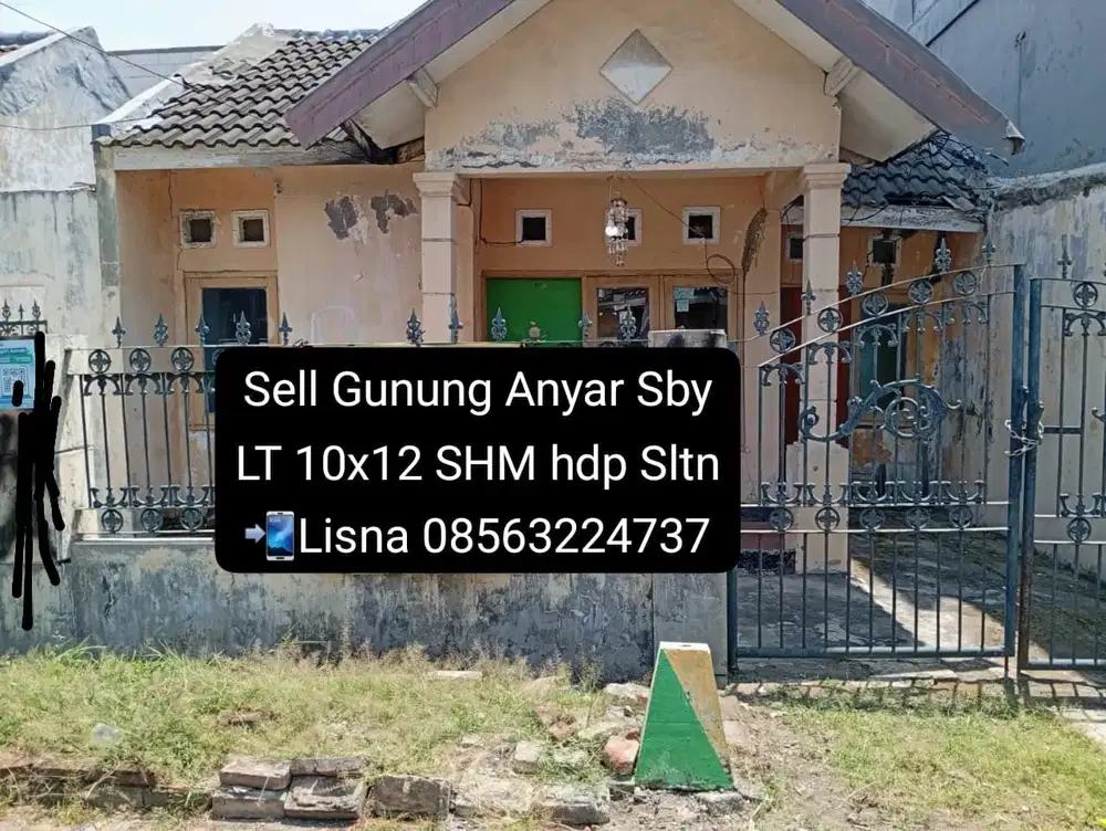 Rumah Dijual Hitung Tanah di Gununganyar