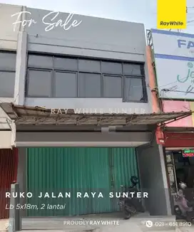 ruko sunter pinggir jl Ry
