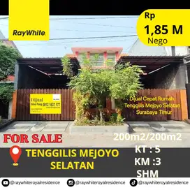 Dijual rumah siap huni tenggilis Mejoyo selatan Surabaya timur