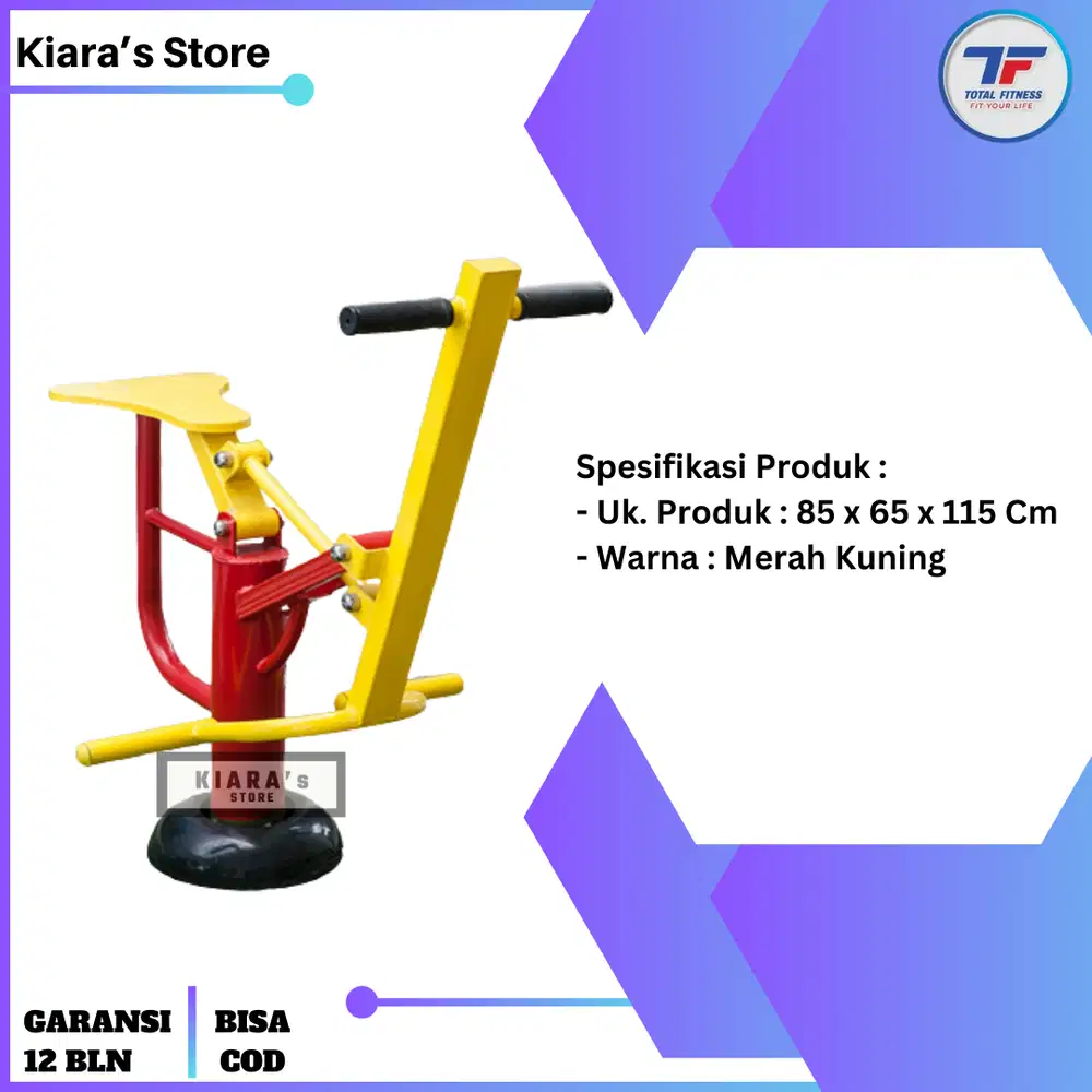 Alat Fitness Outdoor Horse Rider Machine