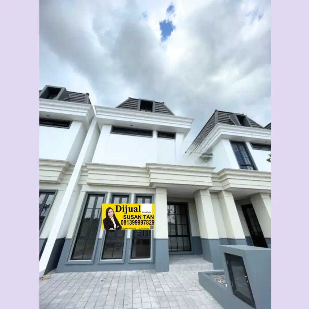 DIJUAL RUMAH Dian Istana The White House Posisi Depan Row Lebar