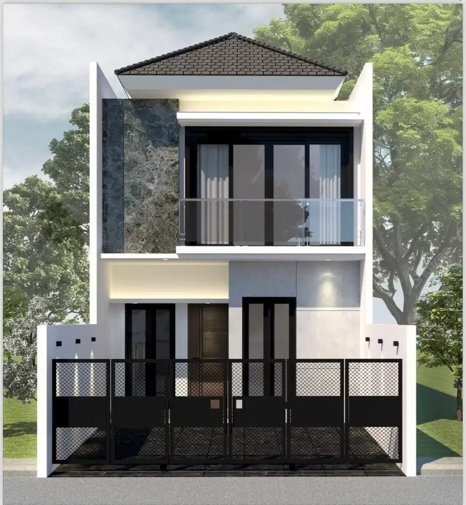 1776. Dijual Rumah On progress Darmo Indah Timur Surabaya