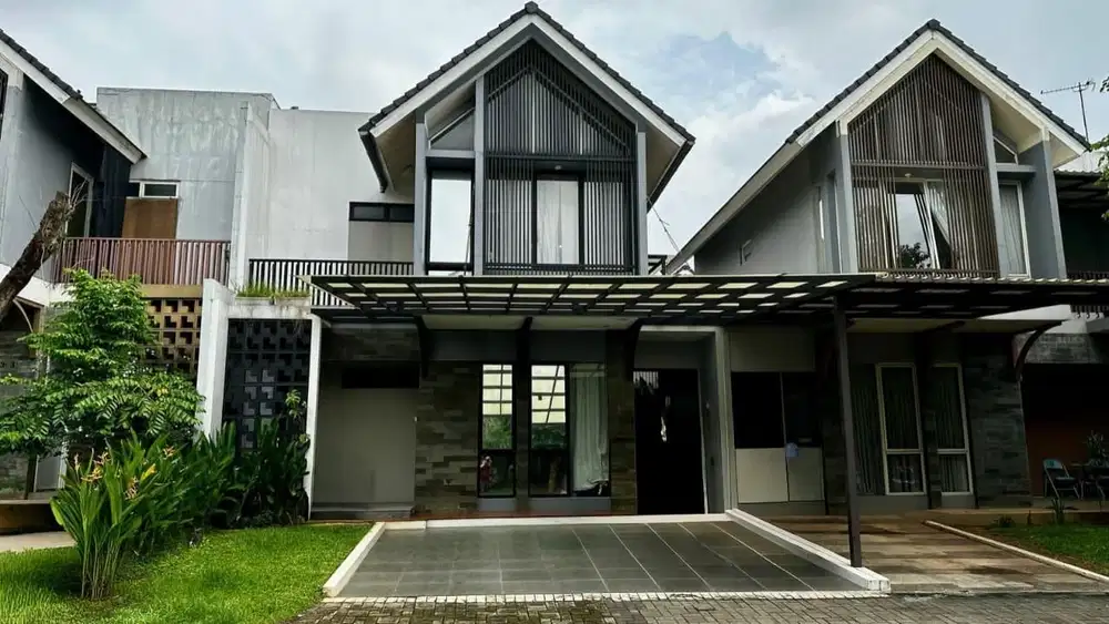 Rumah renovasi 2 lantai semi furnish di Avani Bsd City