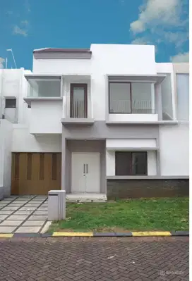 Dijual Rumah Bangunan 2 LT dimensi 9x17 Tipe 4+1 KT Cluster Zebrina