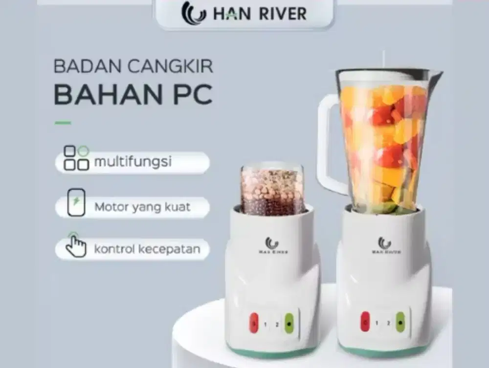 Blender kondisi baru jarang pakai.