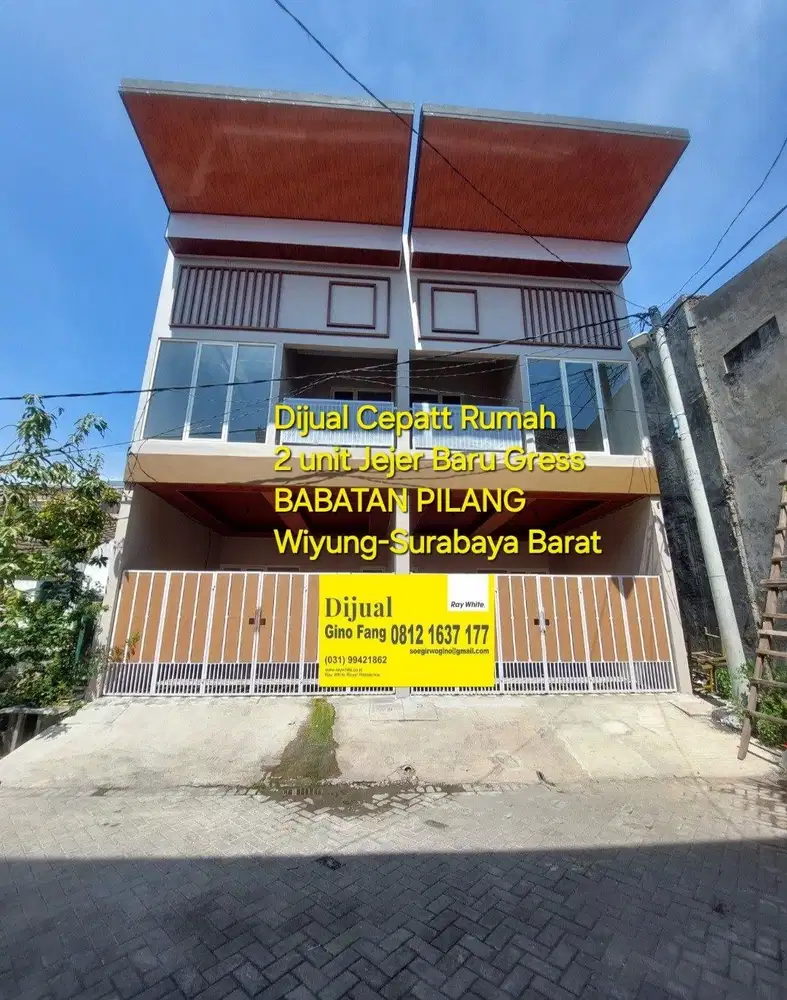 Dijual Rumah Baru Gress Babatan Pilang Wiyung -Surabaya Barat