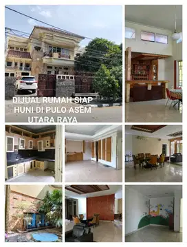Rumah Siap Huni di Pulo Asem, 2 Lantai, 5 Kamar Tidur